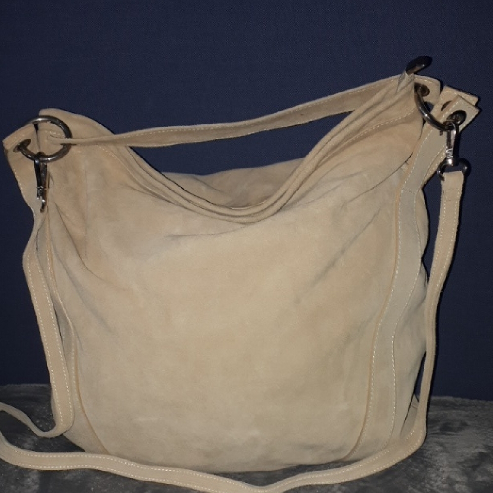 Vintage Suede Hobo